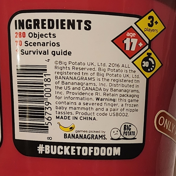 Bucket of Doom game. 17+ - Picture 5 of 5